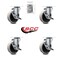 Service Caster 7734-88 Rubbermaid Mobile Work Center Locking Swivel Replacement Caster , 4PK RUB-SCC-05S410-TPRS-SLB-4 - alternate 2